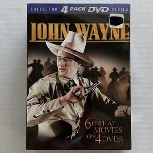 Brand New - John Wayne Collector 4 Pack DVD series - featuring 6 movies